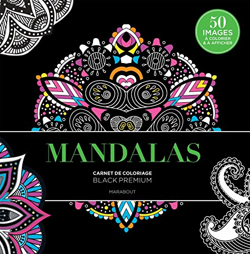 Mandalas : carnet de coloriage