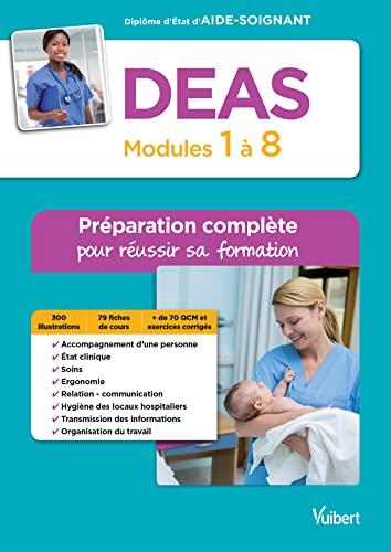 DEAS : modules 1 à 8 : préparation complète pour réussir sa formation