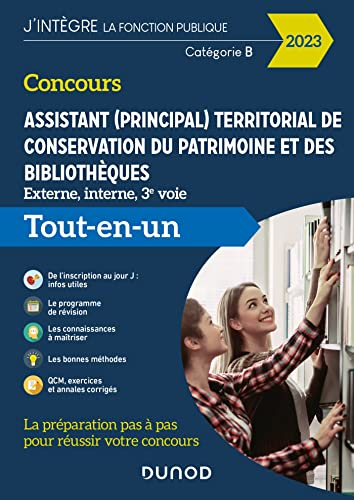Concours assistant (principal) territorial de conservation du patrimoine et des bibliothèques : exte