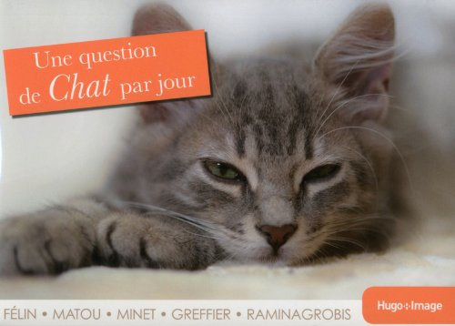 Une question de chats par jour : félin, matou, minet, greffier, raminagrobis