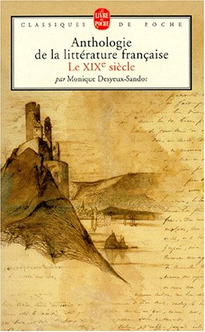 Anthologie de la littérature française, XIXe siècle