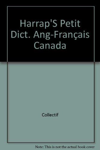 harrap's petit dictionnaire anglais-français, français-anglais