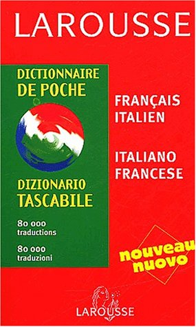 dictionnaire de poche : italien/français, français/italien