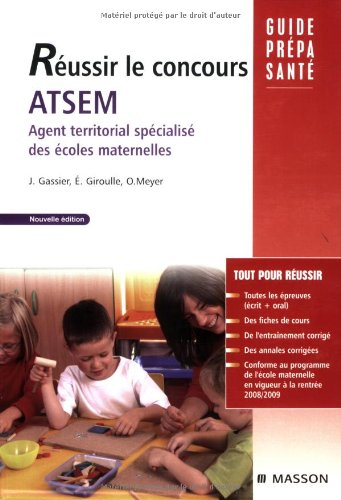 Réussir le concours ATSEM : Agent territorial spécialisé des écoles maternelles