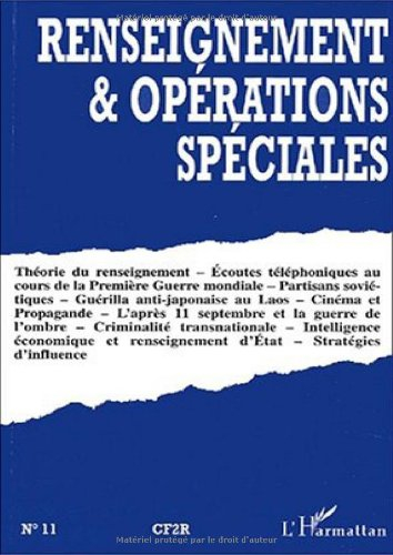 Renseignement et opérations spéciales, n° 11