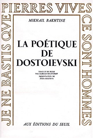 La poétique de Dostoïevski
