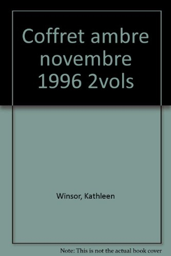 ambre, novembre 1996, 2 volumes