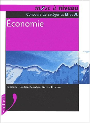 economie : concours de catégorie a et b