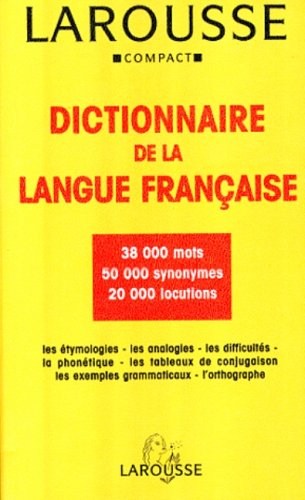Larousse compact : dictionnaire de français
