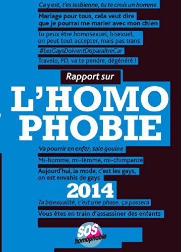 rapport sur l'homophobie (edition 2014)