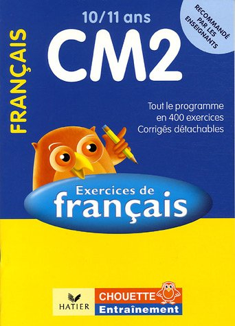 Exercices de français CM2, 10-12 ans