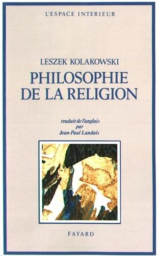 Philosophie de la religion