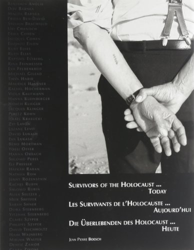 Les survivants de l'Holocauste aujourd'hui. Survivors of the Holocaust today. Die Überlebenden des H