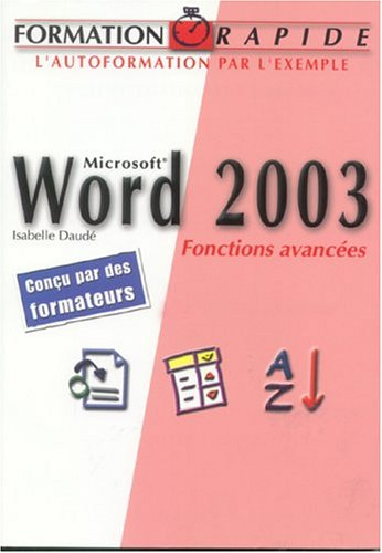 Word 2003 : fonctions avancées