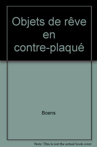 Objets de rêve en contreplaqué