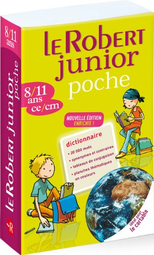 Le Robert junior poche : dictionnaire 8-11 ans, CE-CM