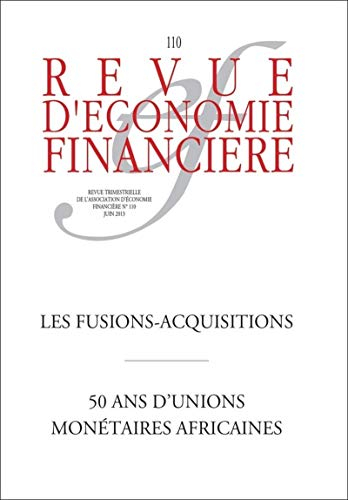 Revue d'économie financière, n° 110