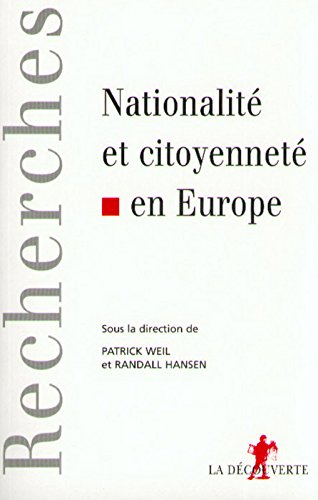 Citoyenneté et nationalité en Europe