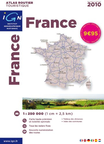 95051 Atlas Routier France 2010 (Prix Mini) 1/250.000