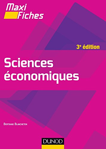 Maxi-fiches de sciences économiques