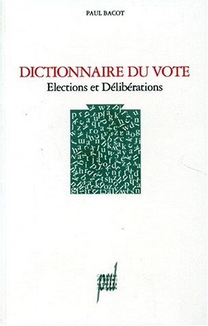 Dictionnaire du vote
