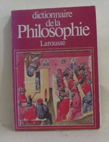 dictionnaire de la philosophie