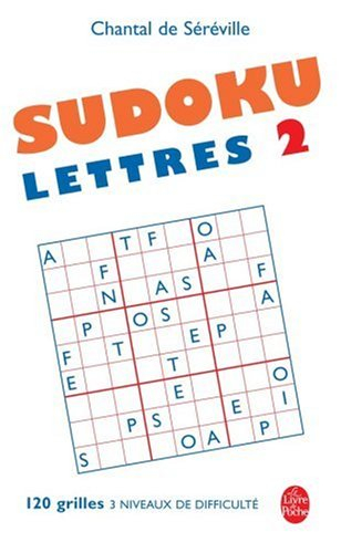 Sudoku lettres 2