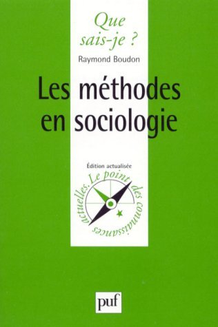 Les méthodes en sociologie