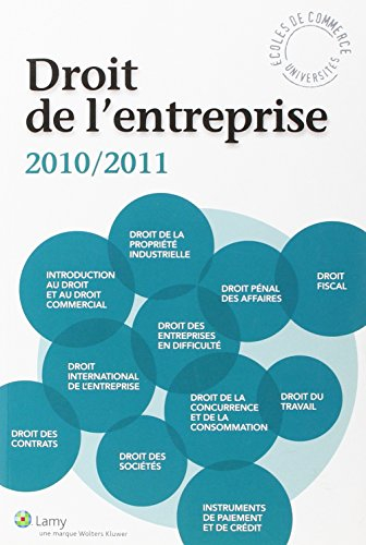 Droit de l'entreprise : l'essentiel pour comprendre le droit : 2010-2011