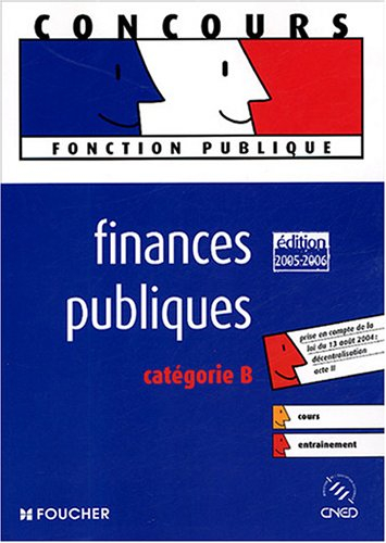 Finances publiques, catégorie B