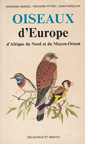 oiseaux d' europe d'afrique du nord et du moyen orient