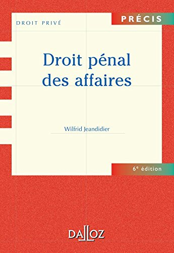 Droit pénal des affaires