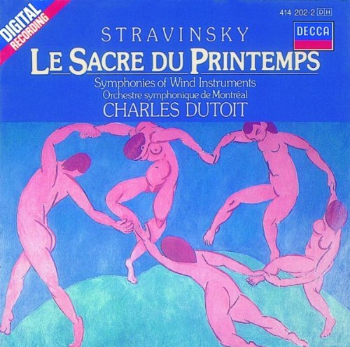 stravinsky : le sacre du printemps , symphonie d'instruments à vent