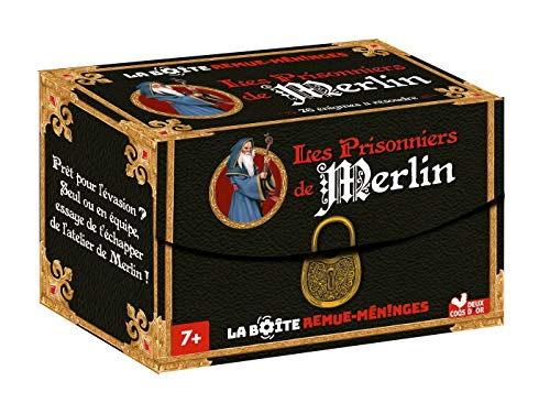 Les prisonniers de Merlin : la boîte remue-méninges : 76 énigmes à résoudre