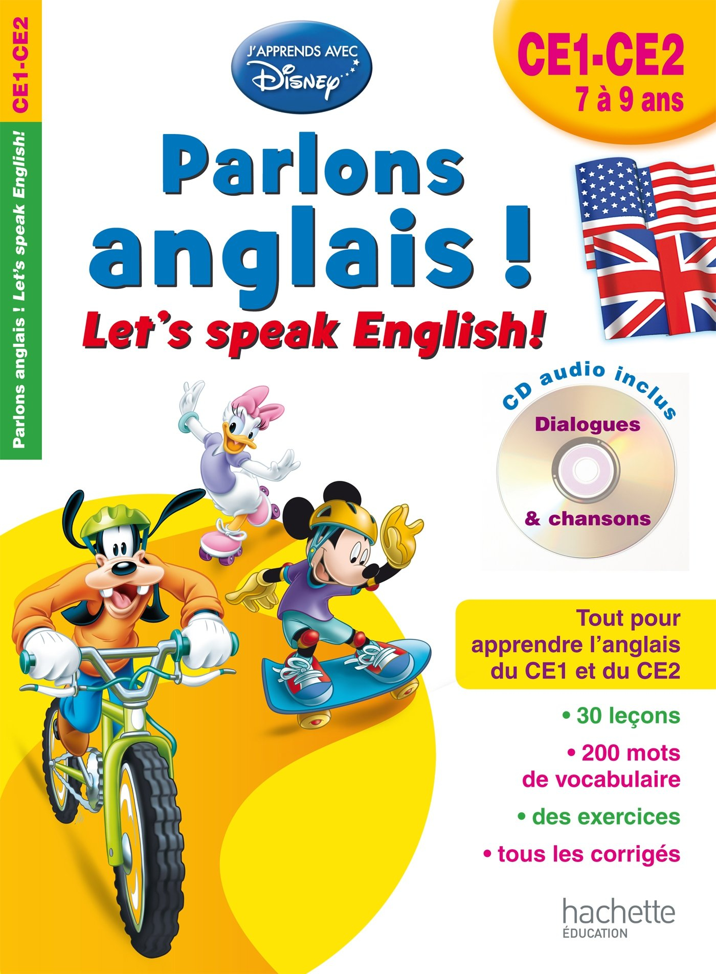 Parlons anglais ! : CE1-CE2, 7 à 9 ans. Let's speak English !