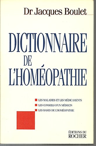 dictionnaire de l'homéopathie