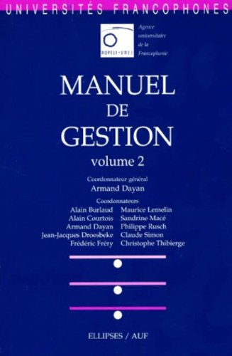 Manuel de gestion. Vol. 2