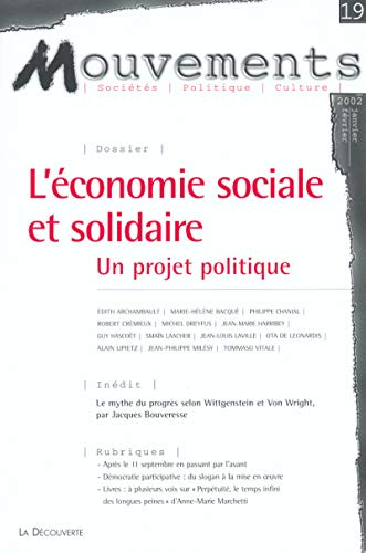 Mouvements, n° 19. Economie sociale et solidaire : un projet politique