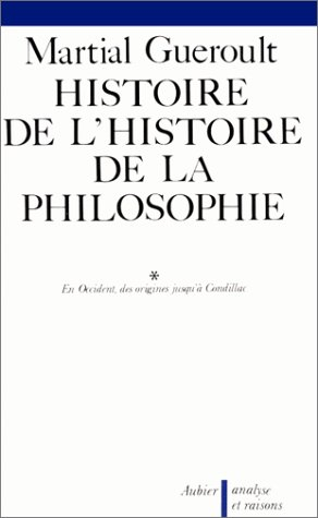 Dianoématique : Histoire de l'histoire de la philosophie. Vol. 1. En Occident des origines jusqu'à C