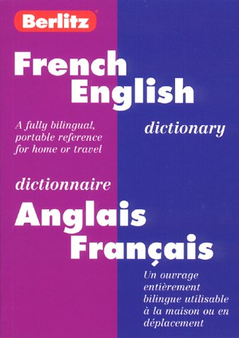 French-english dictionary. Dictionnaire anglais-français