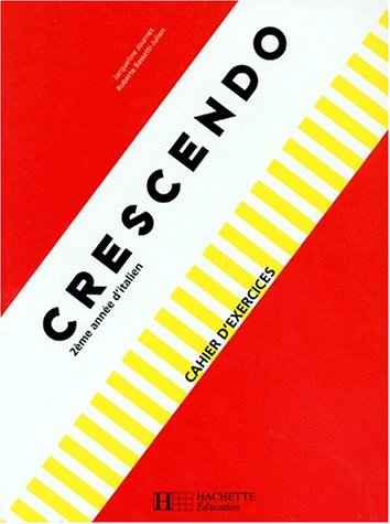 Crescendo, 2e année d'italien : cahier d'exercices