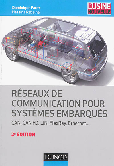 Réseaux de communication pour systèmes embarqués : CAN, CAN FD, LIN, FlexRay, Ethernet...