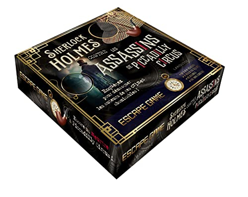 Sherlock Holmes contre les assassins de Piccadilly Circus : enquêtez pour démasquer les auteurs de c