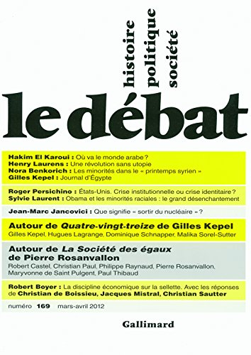 Débat (Le), n° 169