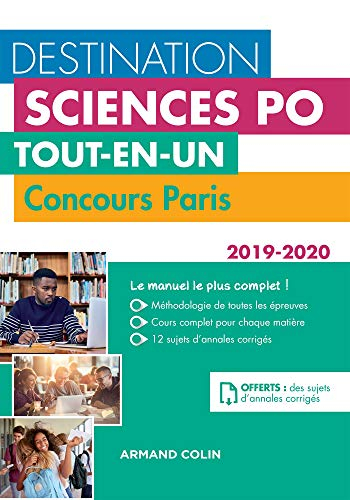 Destination Sciences Po : tout-en-un : concours Paris 2019-2020