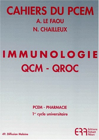 Immunologie : QCM QROCQ