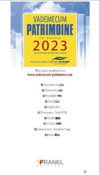 Vademecum du Patrimoine 2023 28e édition
