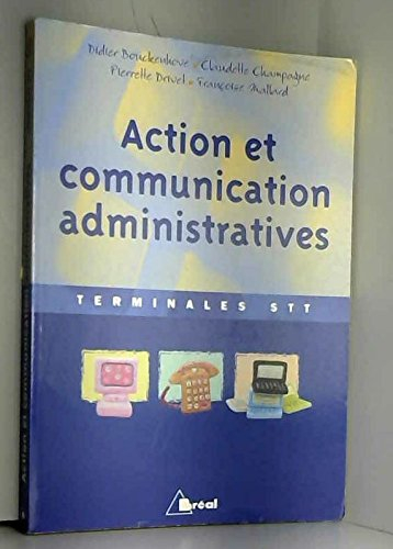 Action et communication administratives, terminale STT