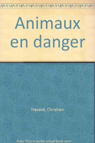 Animaux en danger