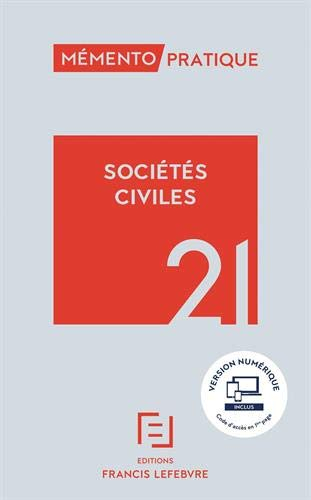 Sociétés civiles 2021